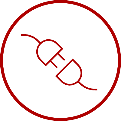 Icon showing plug-in