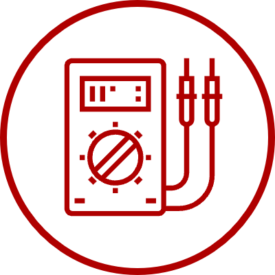 Icon showing multi-meter